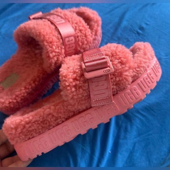UGG Shoes - UGG Coral Fluffy Slippers